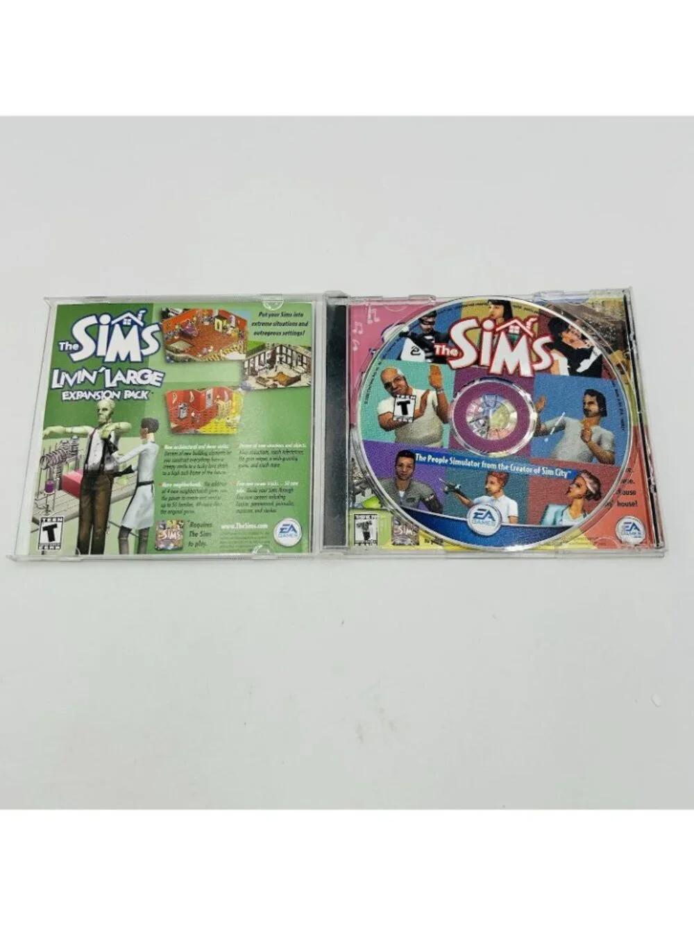 2000 The Sims: The People Simulator Windows PC Game